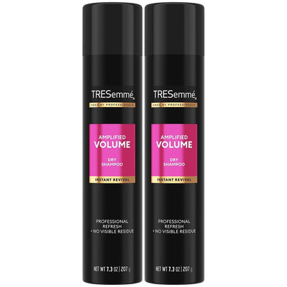 TRESemmé Dry Shampoo Spray, Volume Clean 2-Pack – Refreshes & Absorbs, Warm Petals, 7.3 Oz Each Avelisse