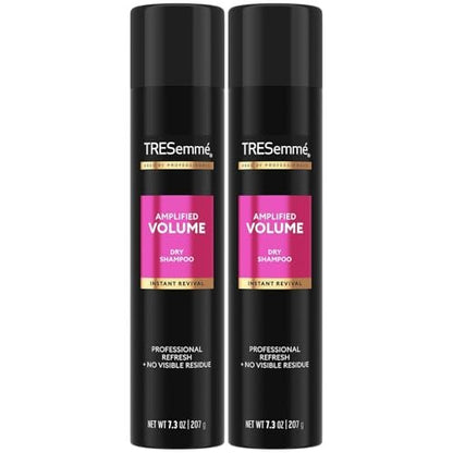 TRESemmé Dry Shampoo Spray, Volume Clean 2-Pack – Refreshes & Absorbs, Warm Petals, 7.3 Oz Each Avelisse