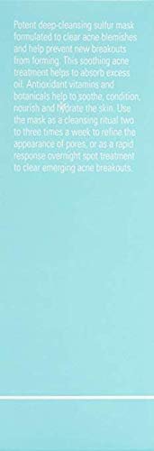 Proactiv Skin Purifying Acne Face Mask and Acne Spot Treatment, Detoxifying Facial Mask with 6% Sulfur, 3 oz Avelisse