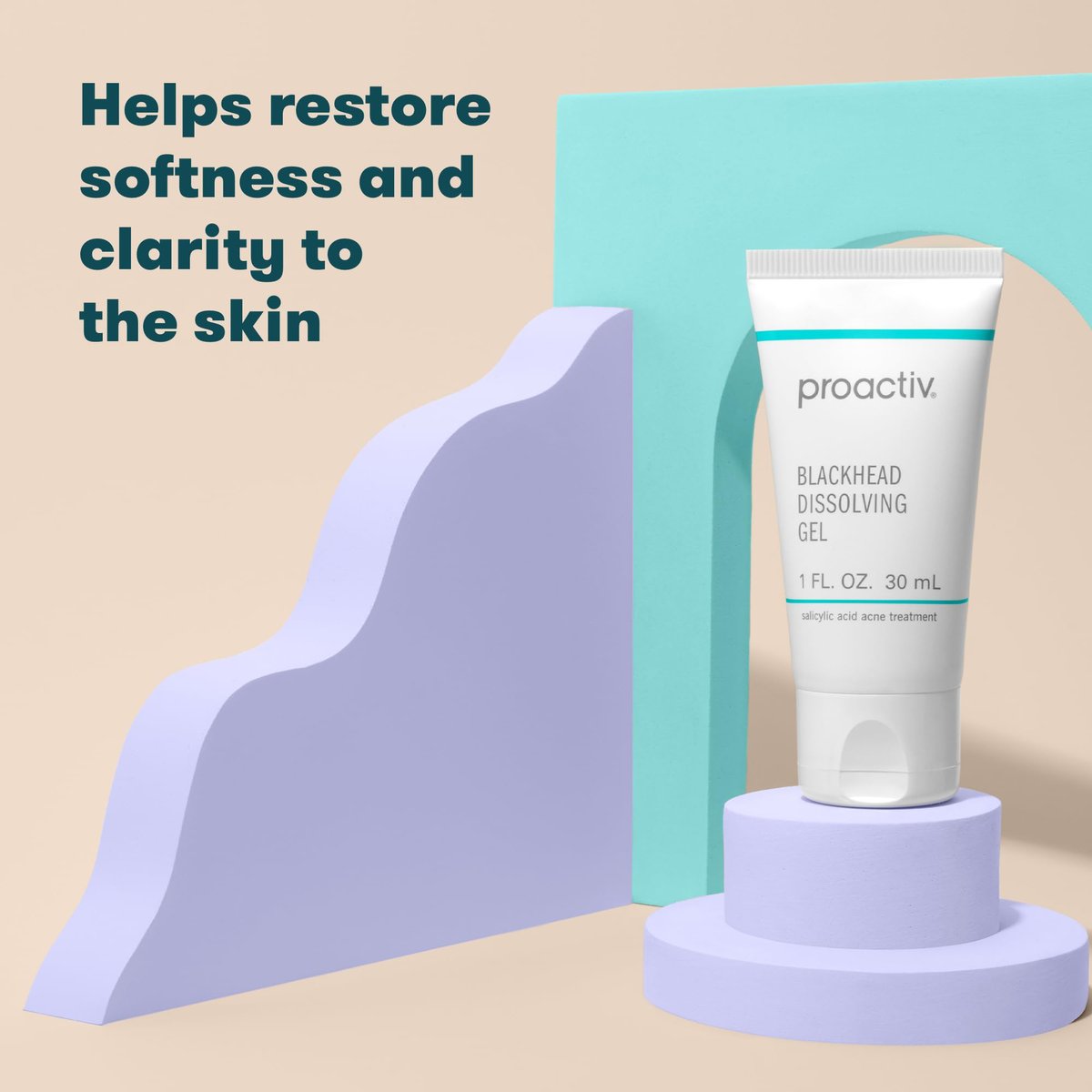 Proactiv Blackhead Dissolving Acne Gel - Salicylic Acid Spot Treatment for Face, Unclogs Pores & Reduces Blemishes, Tea Tree, 1 Fl Oz Avelisse