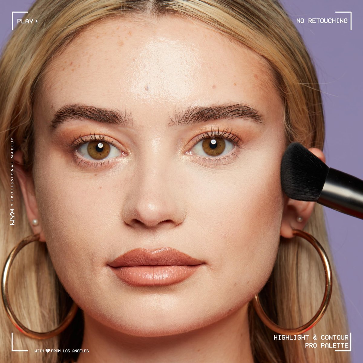 NYX Professional Makeup Highlight & Contour Pro Palette – 8 Shades for Face Sculpting & Glow Avelisse