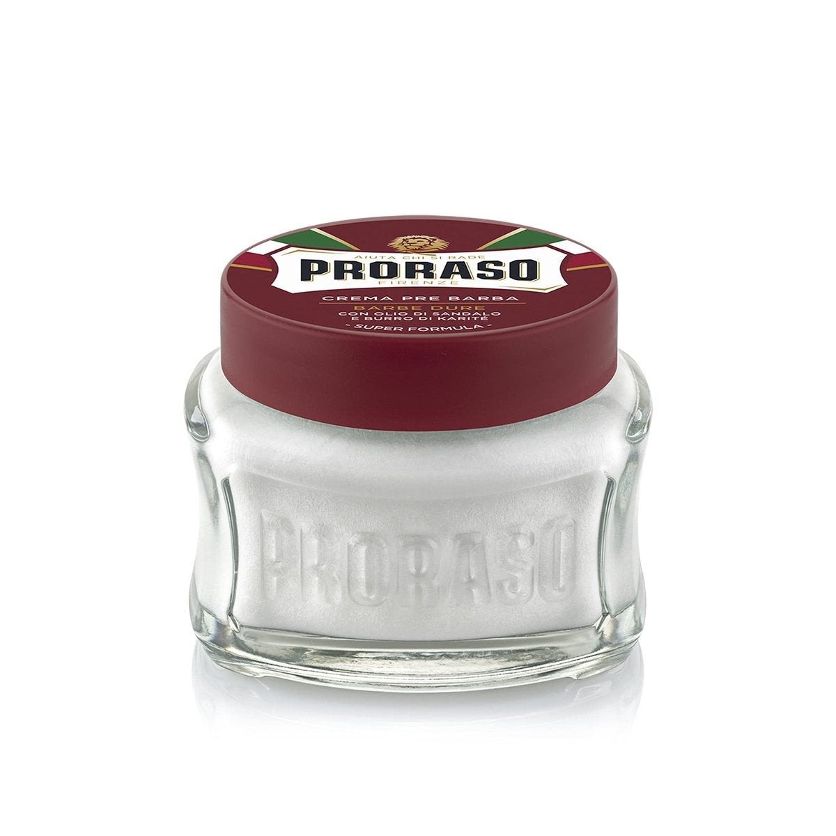 Proraso Pre Shave Conditioning Cream - Sandalwood Oil & Shea Butter - Moisturizing & Nourishing for Coarse or Hard Beards - Premium Italian Pre Shave Cream - 3.6 oz Avelisse