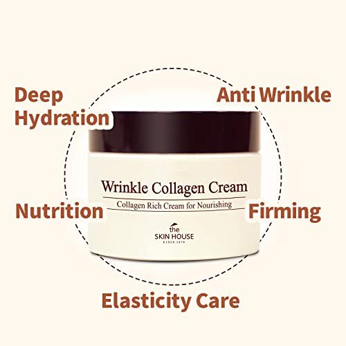 The Skin House Wrinkle Collagen Cream - Anti-Aging Face Moisturizer (1.7 oz) - görsel 6