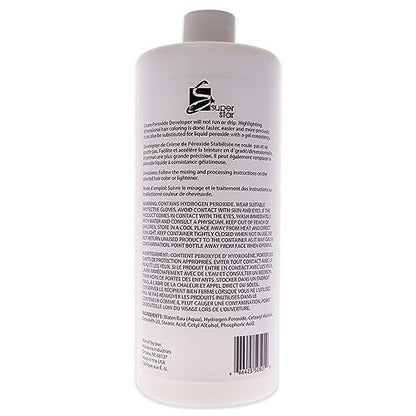 Super Star 50 Volume Cream Peroxide Developer - 32 oz | Professional Hair Developer