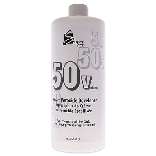 Super Star 50 Volume Cream Peroxide Developer - 32 oz | Professional Hair Developer - görsel 1