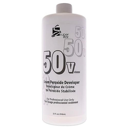 Super Star 50 Volume Cream Peroxide Developer - 32 oz | Professional Hair Developer
