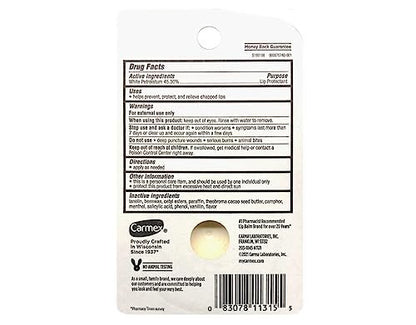 Carmex Original Lip Balm Pot – 0.25 oz (Pack of 3), Classic Moisturizing Lip Care