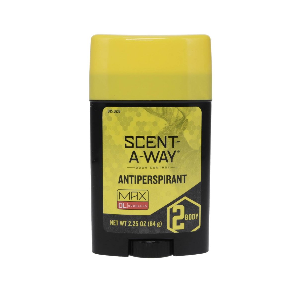 Hunters Specialties Scent-A-Way MAX Odorless Antiperspirant for Hunters, Trappers, Anglers, and Campers, 2.25 Oz - görsel 3