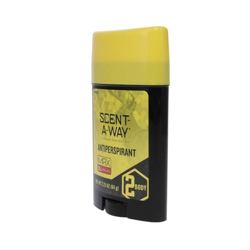 Hunters Specialties Scent-A-Way MAX Odorless Antiperspirant for Hunters, Trappers, Anglers, and Campers, 2.25 Oz - görsel 6
