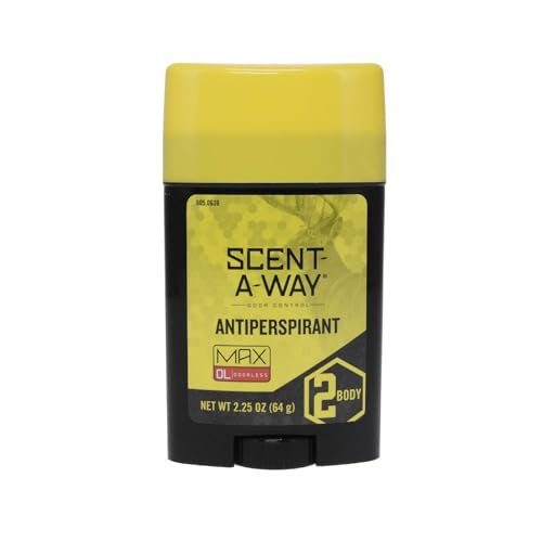 Hunters Specialties Scent-A-Way MAX Odorless Antiperspirant for Hunters, Trappers, Anglers, and Campers, 2.25 Oz - görsel 4