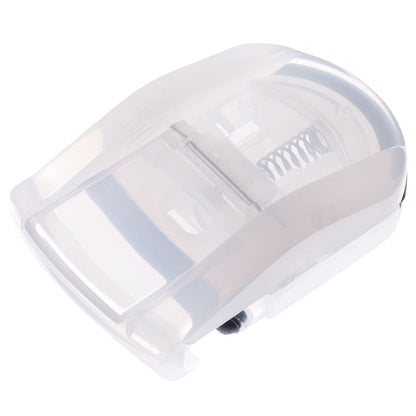 MUJI Portable Eyelash Curler – Transparent Plastic, 1 Count