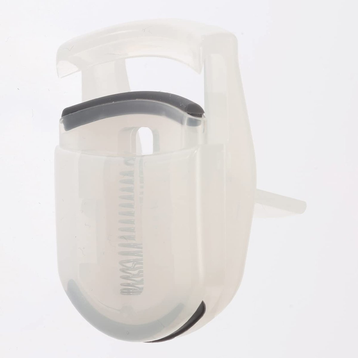 MUJI Portable Eyelash Curler – Transparent Plastic, 1 Count - görsel 3
