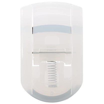 MUJI Portable Eyelash Curler – Transparent Plastic, 1 Count