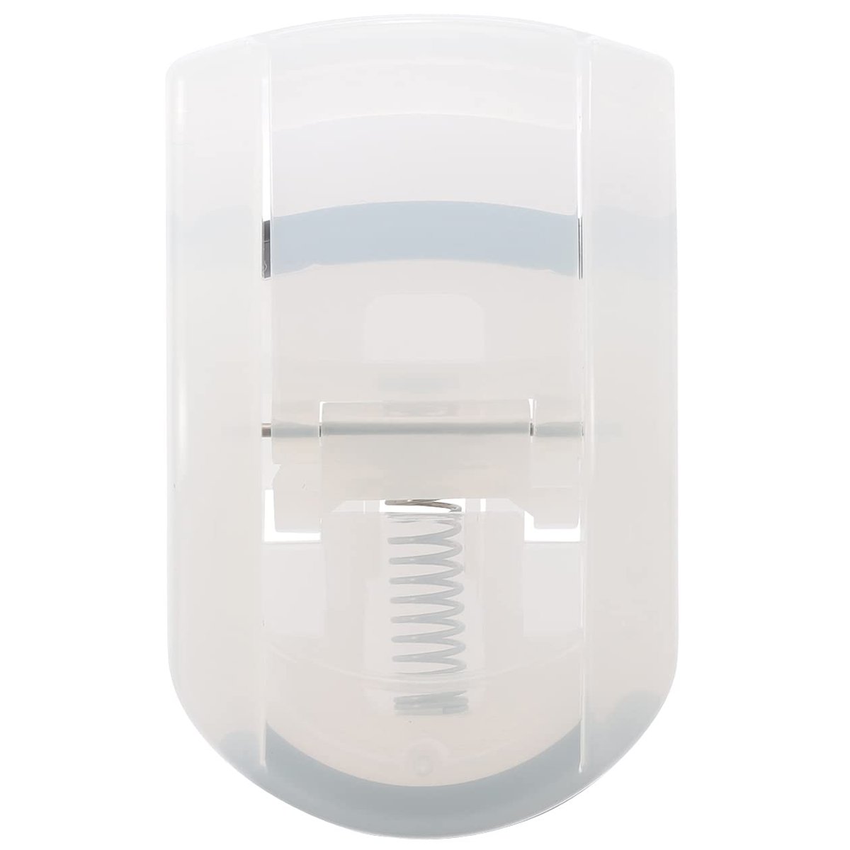 MUJI Portable Eyelash Curler – Transparent Plastic, 1 Count - görsel 1