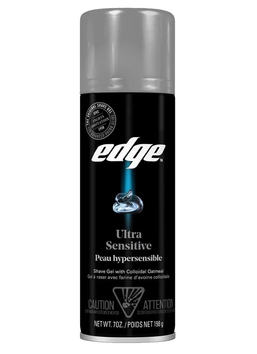 Edge Ultra Sensitive Shave Gel with Colloidal Oatmeal, 7 oz (Pack of 2) Avelisse