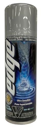 Edge Ultra Sensitive Shave Gel with Colloidal Oatmeal, 7 oz (Pack of 2) Avelisse