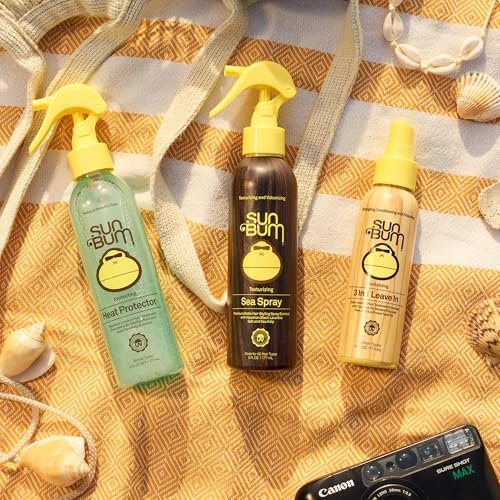 Sun Bum Sea Spray - Texturizing & Volumizing Sea Salt Spray for All Hair Types, UV Protection, Matte Finish, Medium Hold, 6 FL OZ - görsel 8