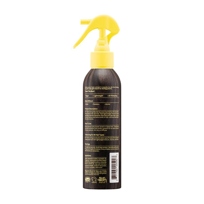 Sun Bum Sea Spray - Texturizing & Volumizing Sea Salt Spray for All Hair Types, UV Protection, Matte Finish, Medium Hold, 6 FL OZ