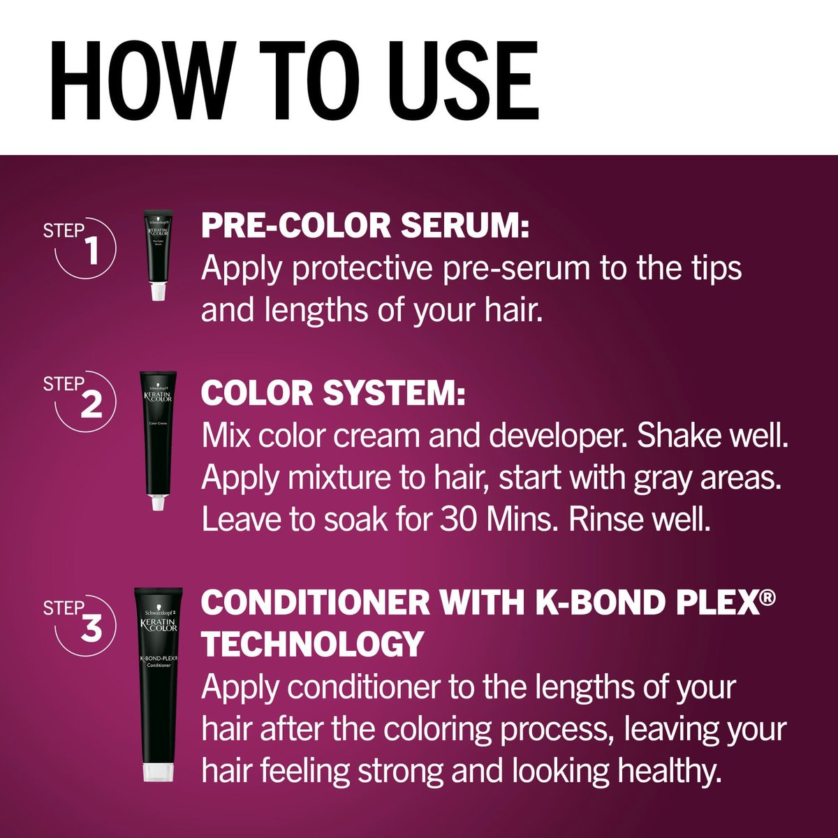 Schwarzkopf Keratin Permanent Hair Dye Cream 4.0 Cappuccino - Professional Gray Coverage with Bond Enforcing System - görsel 9