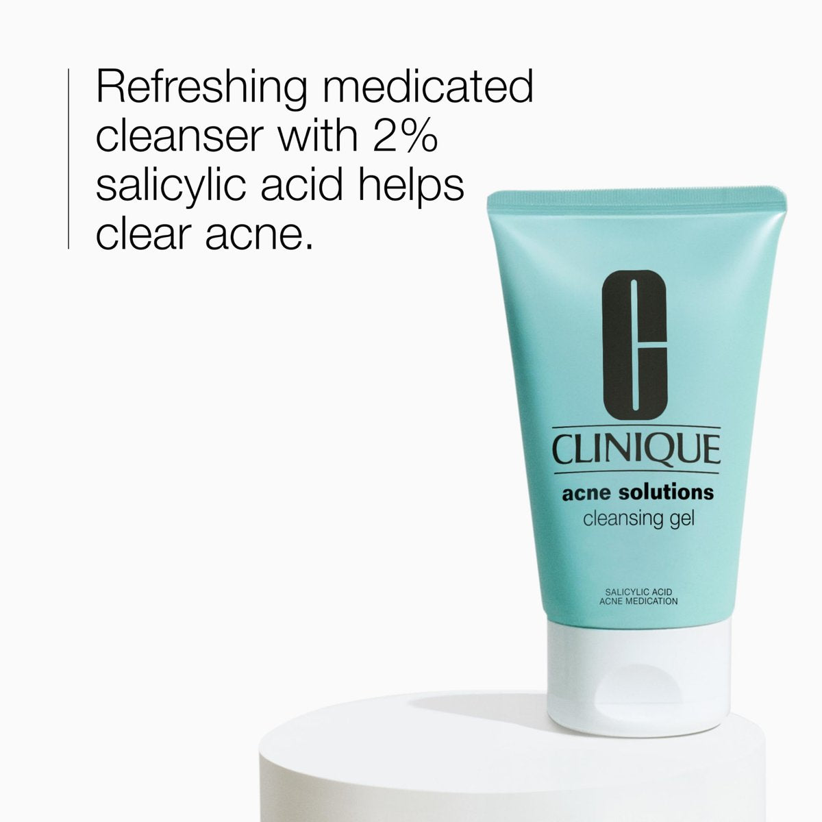 Clinique Acne Solutions Oil Control Cleansing Gel with 2% Salicylic Acid for Acne-Prone Skin, 4.2 Fl Oz Avelisse