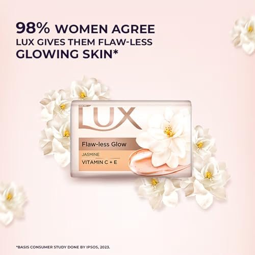 LUX Velvet Touch Jasmine & Almond Oil Soap Bar – 3x150g | Moisturizing Body Soap - görsel 12