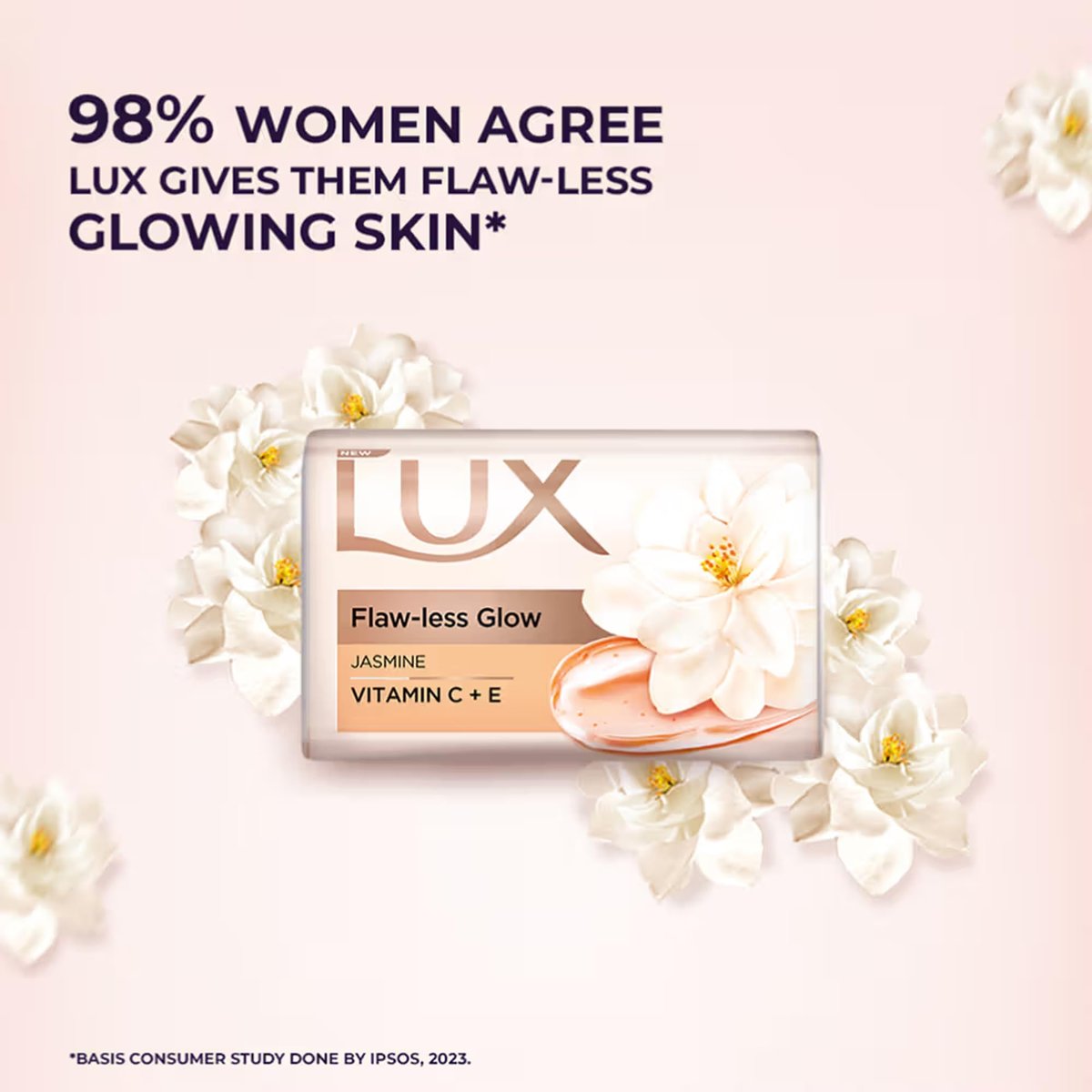 LUX Velvet Touch Jasmine & Almond Oil Soap Bar – 3x150g | Moisturizing Body Soap - görsel 11