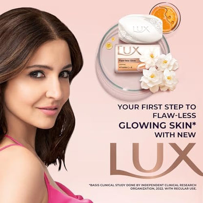 LUX Velvet Touch Jasmine & Almond Oil Soap Bar – 3x150g | Moisturizing Body Soap