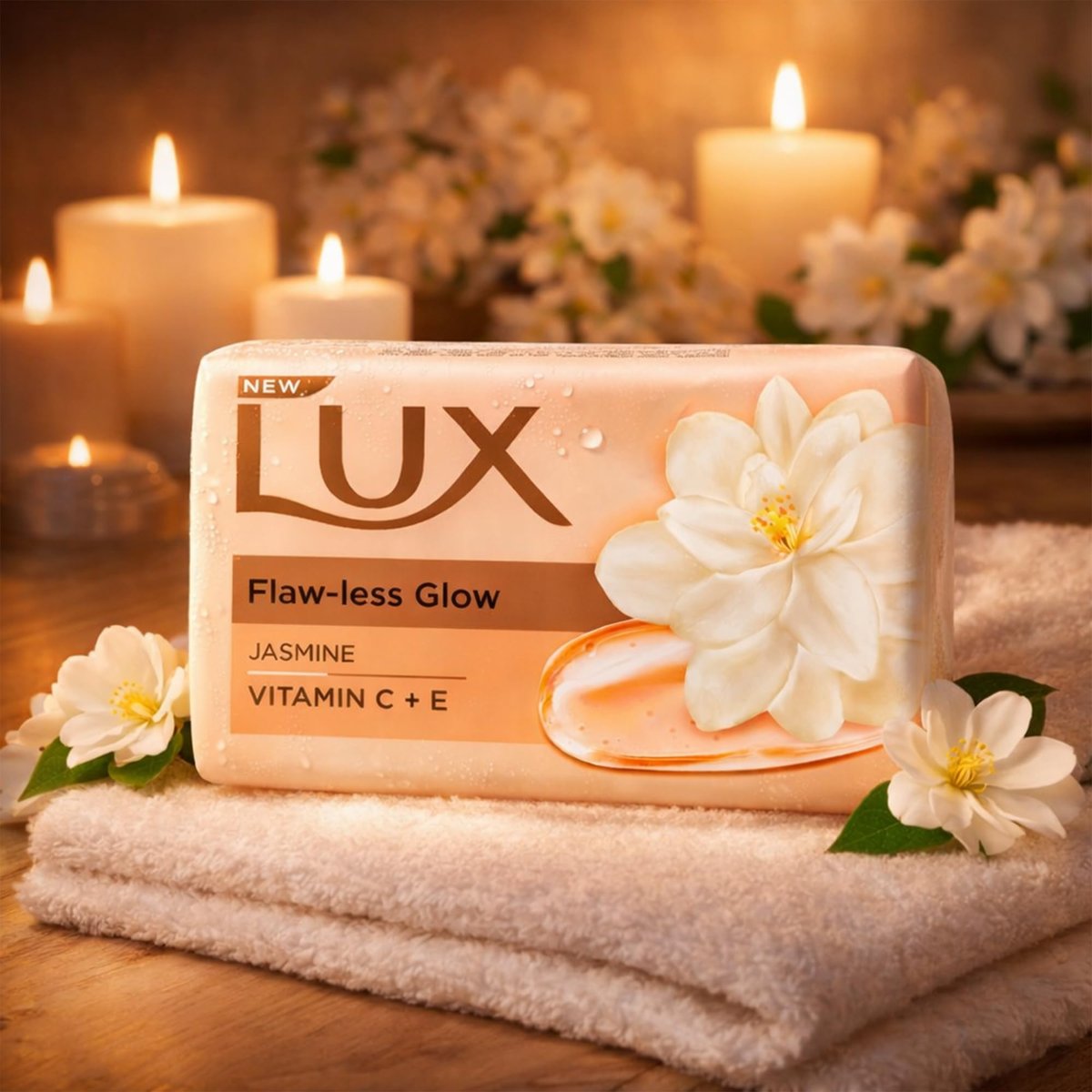 LUX Velvet Touch Jasmine & Almond Oil Soap Bar – 3x150g | Moisturizing Body Soap - görsel 9