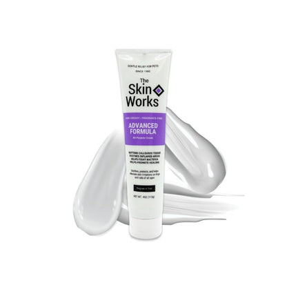 The Coat Handler Skin Works - All Natural Healing Cream for Pets and Humans, 4 oz