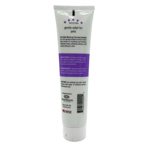 The Coat Handler Skin Works - All Natural Healing Cream for Pets and Humans, 4 oz - görsel 4