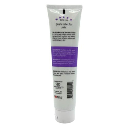 The Coat Handler Skin Works - All Natural Healing Cream for Pets and Humans, 4 oz