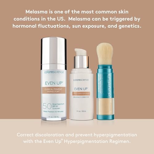 Colorescience Even Up Clinical Pigment Perfector SPF 50 – Mineral Sunscreen & Primer, Neutral Peachy Tint Avelisse