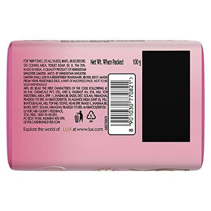 LUX Soft Touch Soap 100g (3 Pack) - Gentle & Moisturizing Solid Soap Bars
