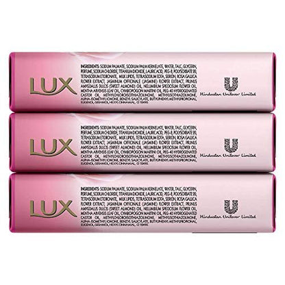 LUX Soft Touch Soap 100g (3 Pack) - Gentle & Moisturizing Solid Soap Bars