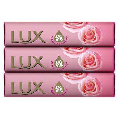 LUX Soft Touch Soap 100g (3 Pack) - Gentle & Moisturizing Solid Soap Bars