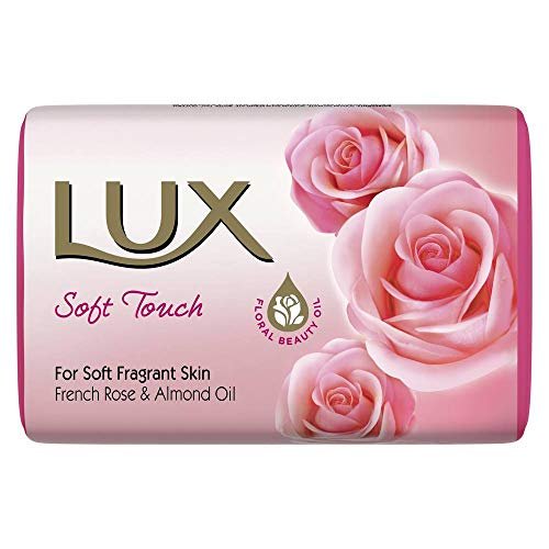LUX Soft Touch Soap 100g (3 Pack) - Gentle & Moisturizing Solid Soap Bars - görsel 2