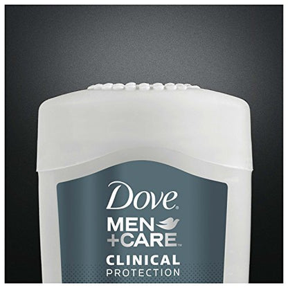 Dove Men+Care Clinical Protection Antiperspirant Deodorant, Clean Comfort, 1.7 oz
