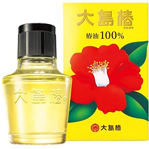 Oshima Tsubaki Camellia Hair Oil - Pure Tsubaki Oil for Silky, Shiny Hair (2.02 fl oz) Avelisse