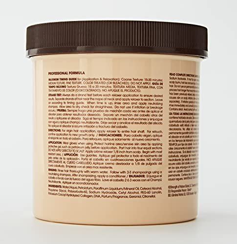 TCB No Base Creme Hair Relaxer with Protein and DNA - Super Strength 15 oz - görsel 6