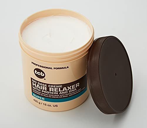 TCB No Base Creme Hair Relaxer with Protein and DNA - Super Strength 15 oz - görsel 4