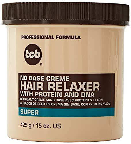 TCB No Base Creme Hair Relaxer with Protein and DNA - Super Strength 15 oz - görsel 2