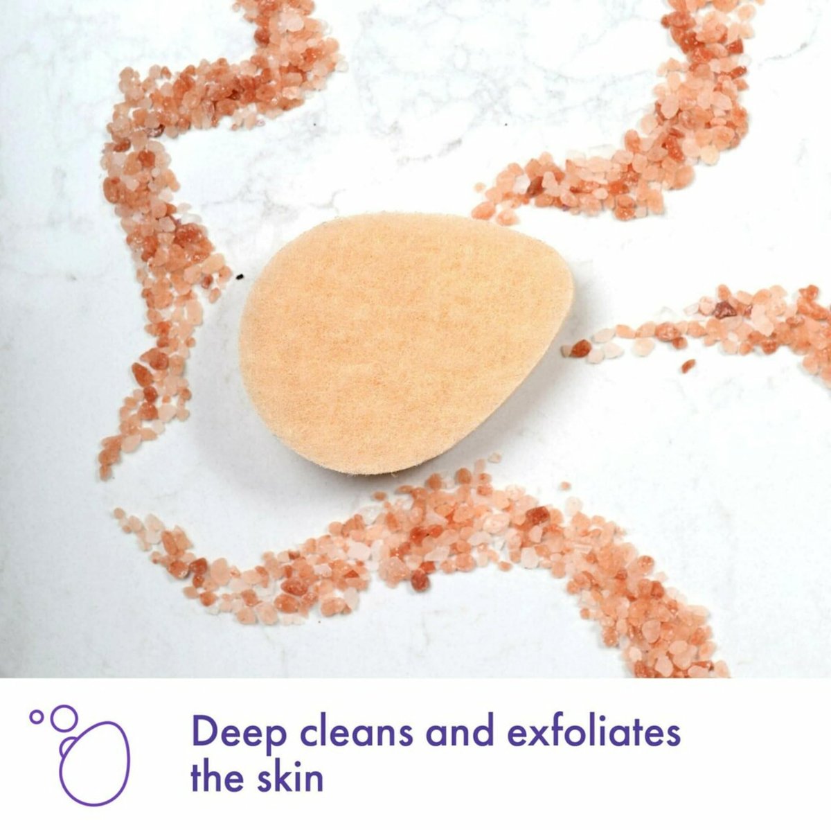 Buf-Puf Gentle Facial Sponge - Dermatologist Developed, Silicone Exfoliating Sponge for Deep Cleansing, Removes Dirt & Makeup, Reusable, 3 Pack Avelisse