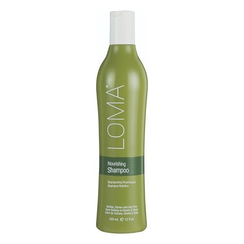 LOMA Nourishing Shampoo - 12 oz | Gentle Daily Shampoo for Healthy Hair Avelisse