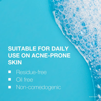 Neutrogena Oil-Free Acne Face Wash - Salicylic Acid Facial Cleanser for Oily & Acne-Prone Skin, 9.1 fl. oz.