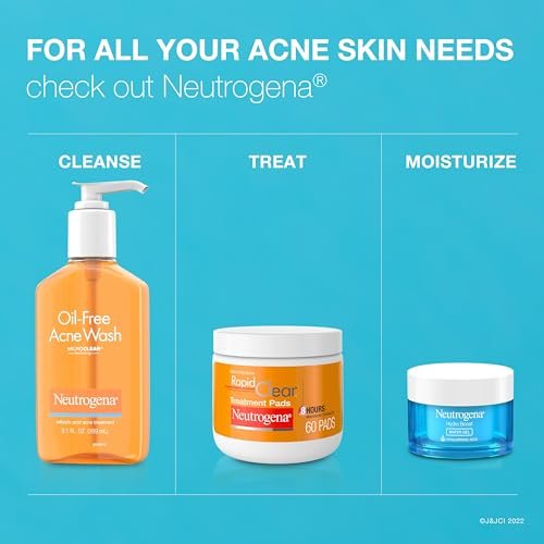Neutrogena Oil-Free Acne Face Wash - Salicylic Acid Facial Cleanser for Oily & Acne-Prone Skin, 9.1 fl. oz. - görsel 13