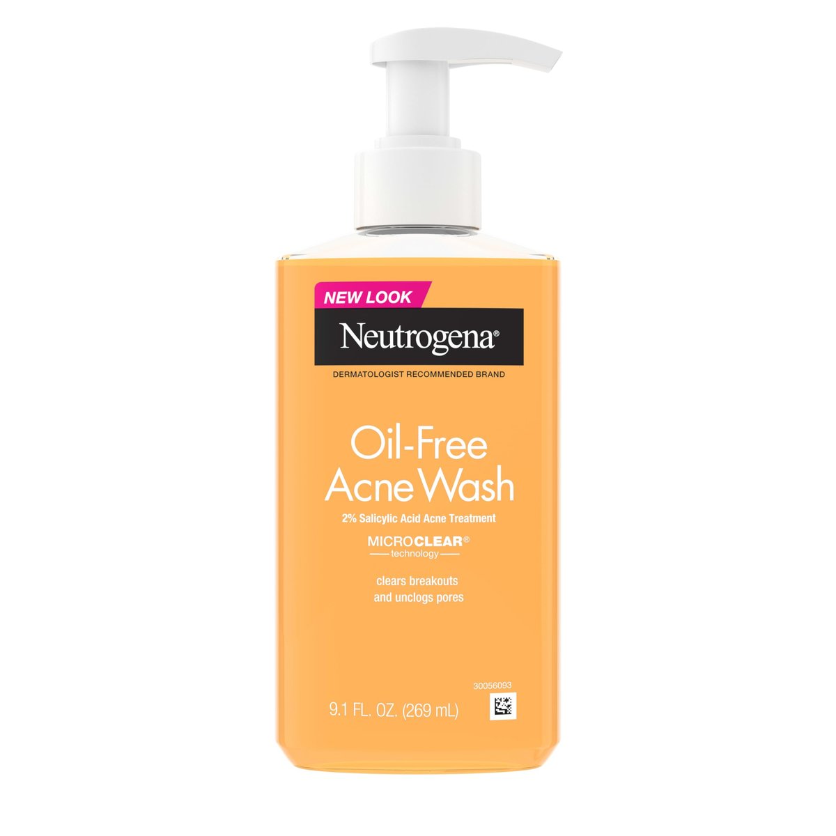 Neutrogena Oil-Free Acne Face Wash - Salicylic Acid Facial Cleanser for Oily & Acne-Prone Skin, 9.1 fl. oz. - görsel 2