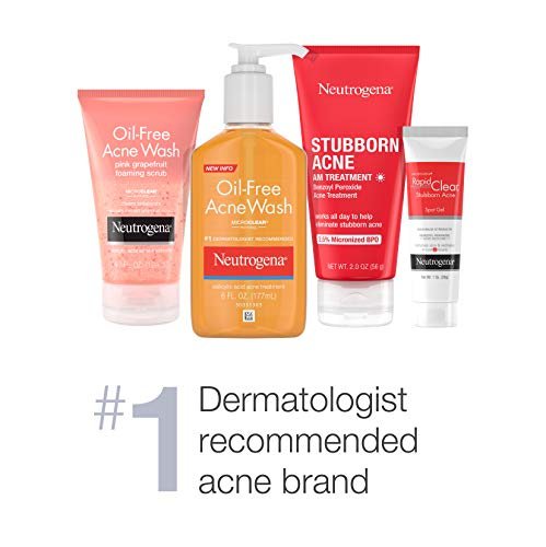 Neutrogena All-In-1 Acne Control Daily Face Scrub – Salicylic Acid Acne Treatment, Exfoliating Scrub, 4.2 fl. oz - görsel 5