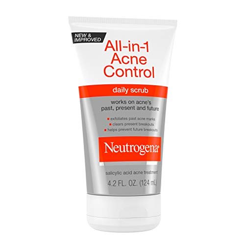 Neutrogena All-In-1 Acne Control Daily Face Scrub – Salicylic Acid Acne Treatment, Exfoliating Scrub, 4.2 fl. oz - görsel 15