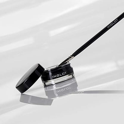 Inglot AMC Eyeliner Gel - Waterproof, Long-Lasting, Intense Color, Matte Finish - 0.19 oz (77)