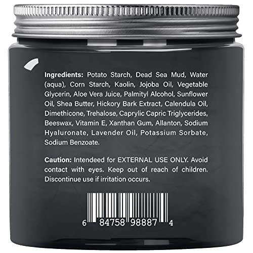 Majestic Pure Dead Sea Mud Mask - Natural Face Mask for Pores, Acne & Blackheads - Soothing & Nourishing - 8.8 oz Avelisse